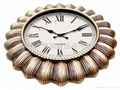 Large plastic wall clock,time clock,home decoration