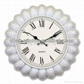 Large plastic wall clock,time clock,home decoration