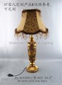 Vintage Resin Table Lamp CRQ03