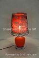 Pull the cloth lamp for the metal plating + glass paint