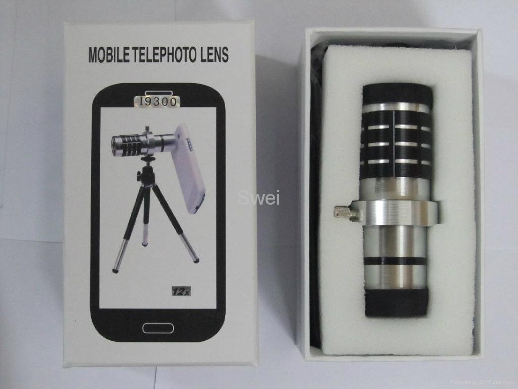 12X Manual Focus Telephoto Lens For Samsung Galaxy S3