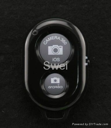 Wireless remote control bluetooth camera shutter for smartphone 