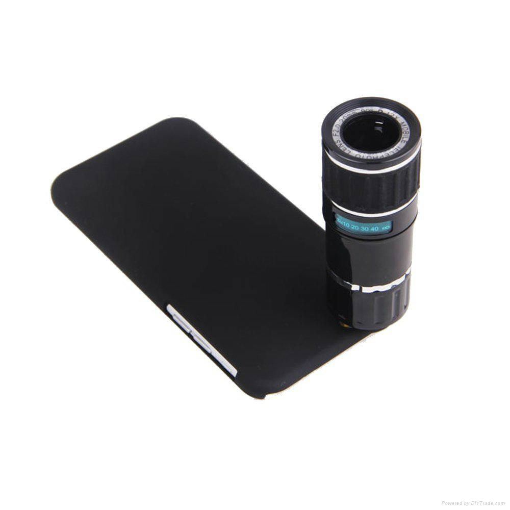 12X Magnifcation Telescope Lens W/ Micro Manual Focus Adjustment Function For iP 4