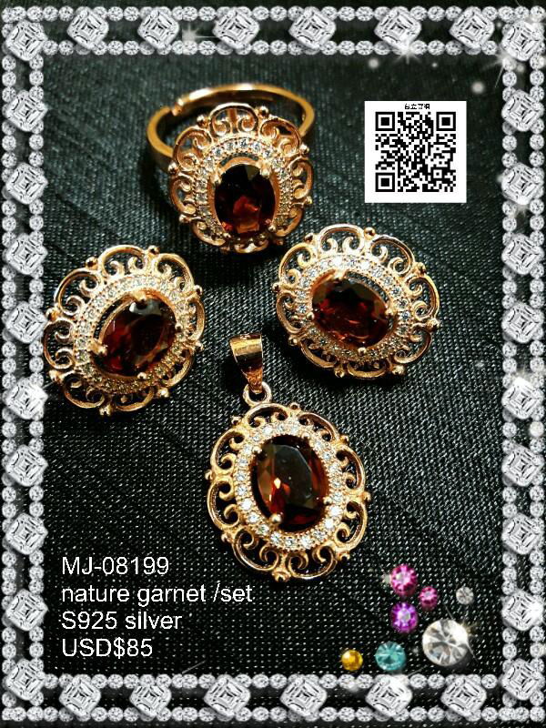 nature garnet/ set 2