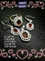 nature garnet/ set