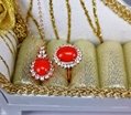 red coral /set #105
