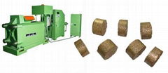hydraulic scrap metal briquetting press