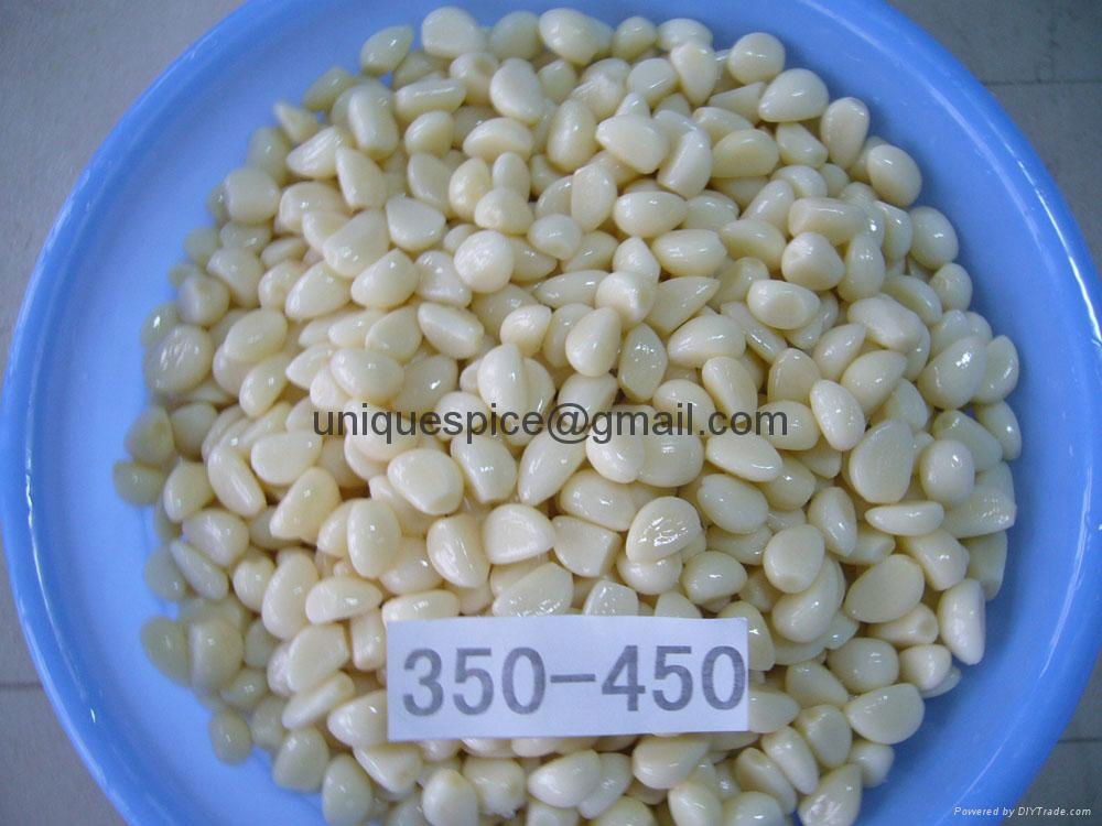 Garlic Cloves In Brine/Email:uniquespice@gmail.com(Click for Large Photo)  