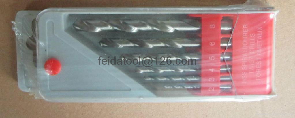 6 PCS HSS TWIST DRILLS