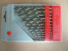 13 PCS HSS TWIST DRILL BITS