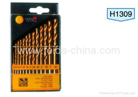 13 PCS HSS TWIST DRILLS