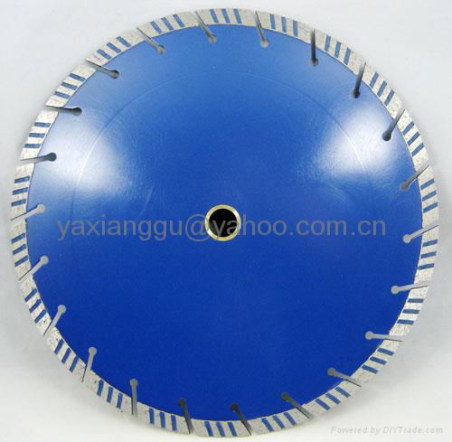 Slanted Segment Turbo Diamond Saw Blade