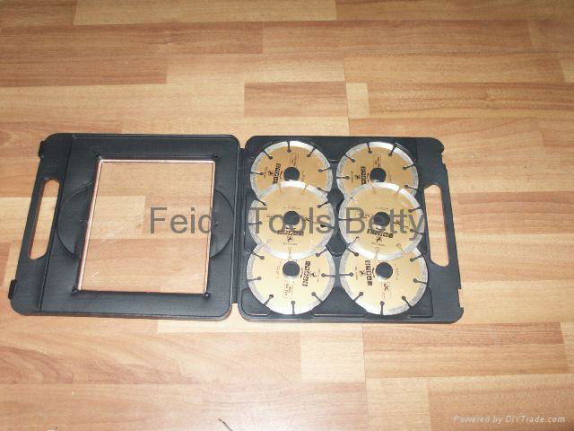 Diamond Disc In Blow Mould Case