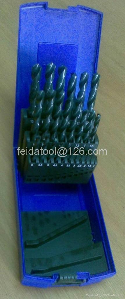 25pcs drill set in plastic box