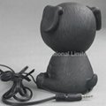 Passive Vinyl Dog USB Speaker, PD-008S  2