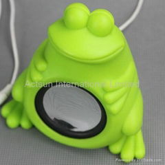 Passive Vinyl Frog USB Speaker, PF-008S 