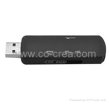 Portable 4GB USB Flash Drive Audio Recorder, Voice Activated Recording 379971 3