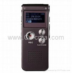 Hot Sell 8G MP3 Digital Voice Recorder (Wine Red)