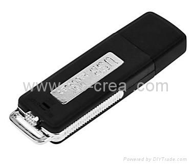 8GB USB Pen Flash Drive Digital Audio Voice Recorder 70 Hours Recording. Voice P 3