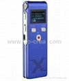 New Professional Digital Voice Recorder Dictaphone MP3 Player 4G Blue 2