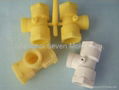 Injection molded plastic hard PVC pipe fitting