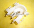 plastic injection molded product with insert