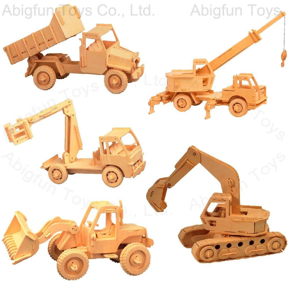 wooden construction kits
