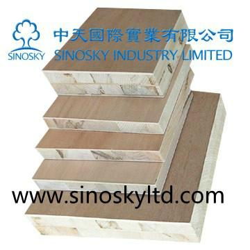 block board,MDF,keruing face blockboard 2