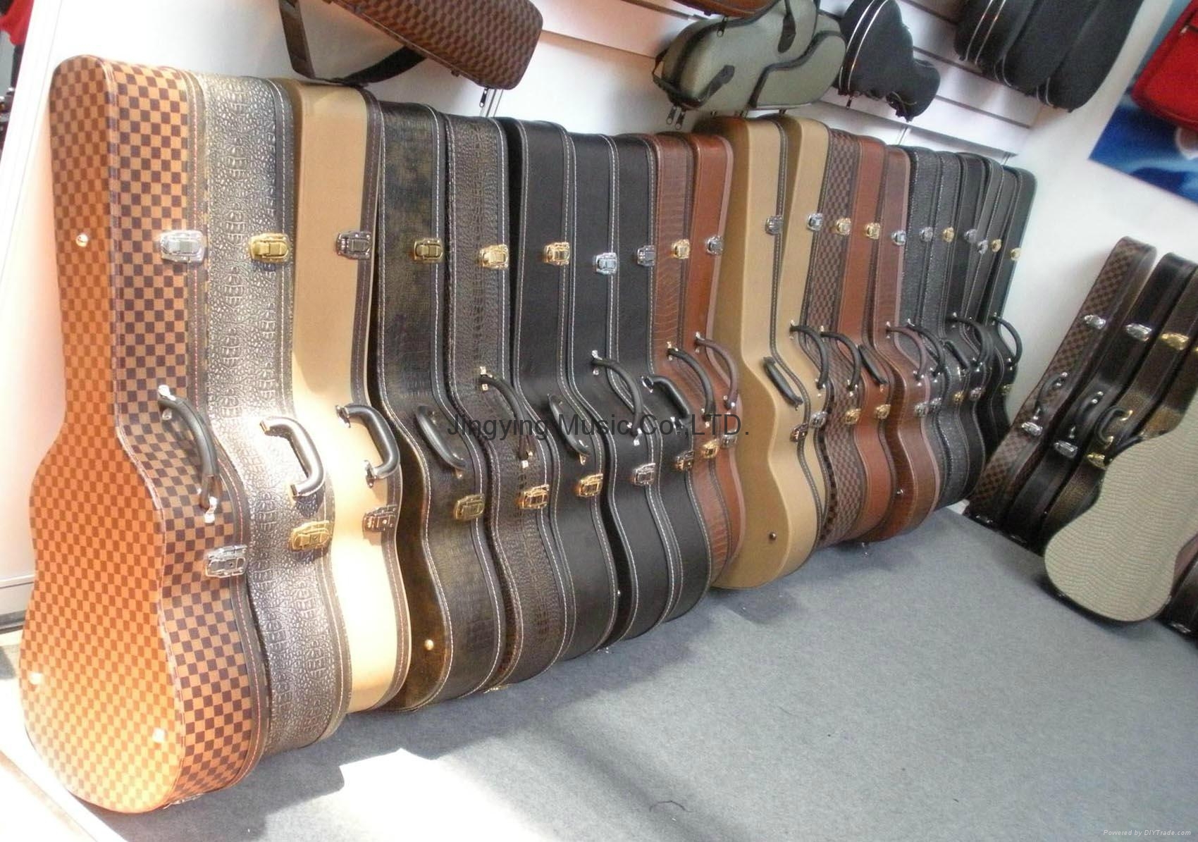 High Quality Leather Guitar Case SC3 Custom (China Manufacturer