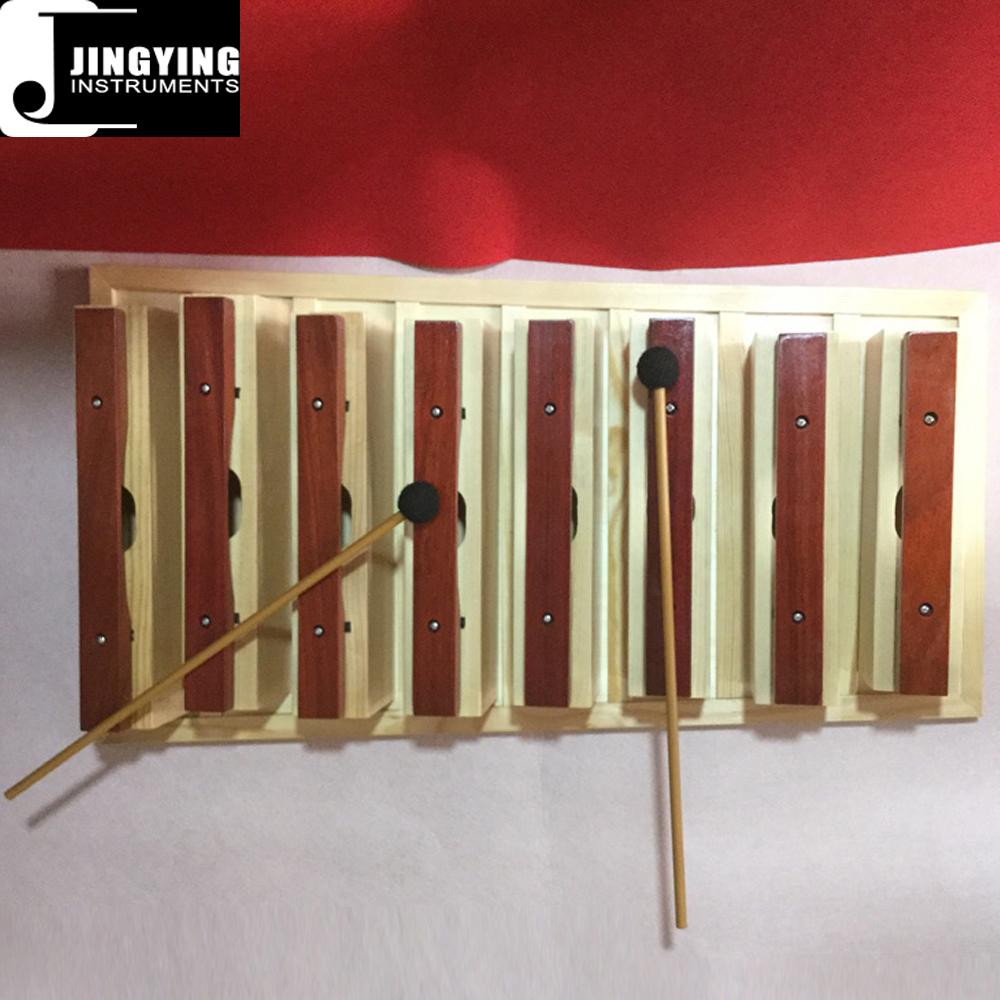 8 Tone Red Wood Xylophone Bars,Sound Brick JYYZ8YHM Custom (China