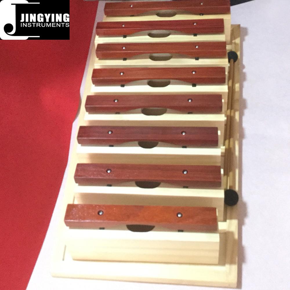 8 Tone Red Wood Xylophone Bars,Sound Brick JYYZ8YHM Custom (China