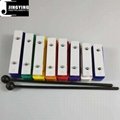 Popular bar xylophone,8 Tone Colorful Xylophone Bars,Sound Brick