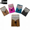 17 Tone Acacia Thumb Piano/Finger Piano/Carinba/Mbira with EQ