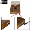 17 Tone Acacia Thumb Piano/Finger Piano/Carinba/Mbira with EQ