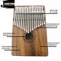 17 Tone Acacia Thumb Piano/Finger Piano/Carinba/Mbira with EQ