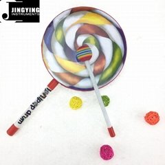 Factory Direct Sale Plastic Lollipop Drums
