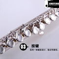 JYFL-E120S Professional Cupronickel Body Flute