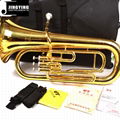 JYEU-E100 entry model 3-key Piston valve Euphonium