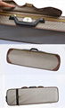 Leather Surface Wooden Foetus Square Style  Violin Case