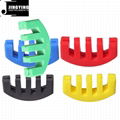 High-grade colored Five-clawed rubber violin mute