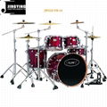 High-grade Lacquer 6-ply Birch Shell Drum Sets