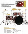 Professional Painting Lacquer 6PCS Drum Kits/Drum Sets