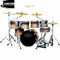 High Grade 7 pcs Painting Drum Sets/Drum Kits