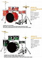 5 pcs Lacquer High-grade Drum Sets