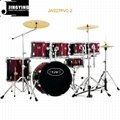 7pcs PVC Cover 9-ply Birch+Poplar Shell Drum Kits