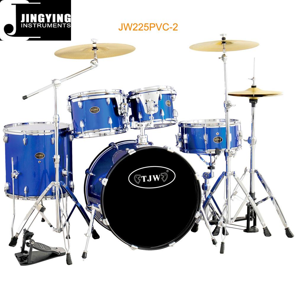 5pcs PVC Cover Drum Sets/Drum Kits JW225PVC161 Custom (China Manufacturer) Musical