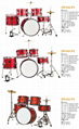 Junior Drum Sets/Drum Kits