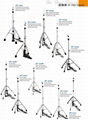 Drum Set Parts,Drum Stand/Cymbal Stand/Snare Stand/Hi Hat Stand/Tom Tom Stands