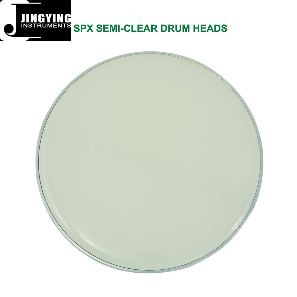 SLK Clear/SPX Semi-Clear/SPC Porcelain White/SRK Black Drum Heads 2