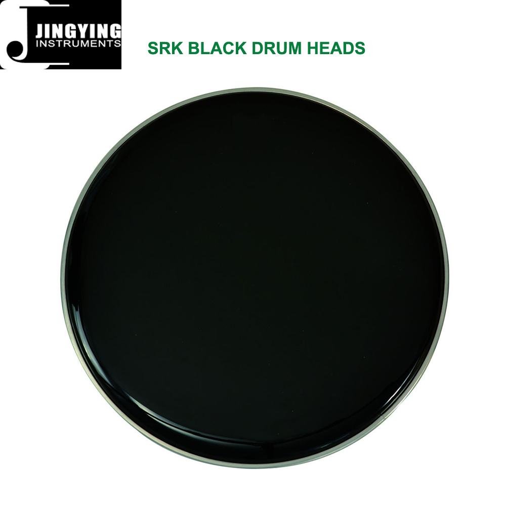 SLK Clear/SPX Semi-Clear/SPC Porcelain White/SRK Black Drum Heads 4